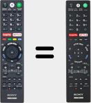 Original remote control RMF-TX201ES (149330312)