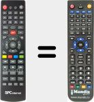 Replacement remote control for 905X