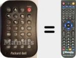 Replacement remote control for Studio