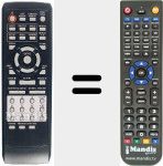 Replacement remote control for RF 37