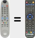 Replacement remote control for 759550450100