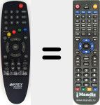 Replacement remote control for 708944