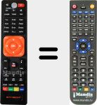 Replacement remote control for GTMEDIA001