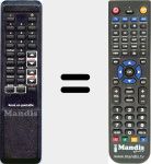 Replacement remote control for Analog