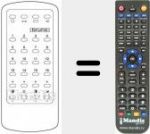 Replacement remote control for 1204258000