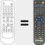 Replacement remote control for R46C19