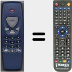 Replacement remote control for 262586461