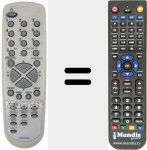 Replacement remote control for 076N0ED280