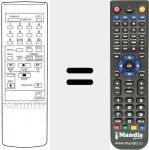 Replacement remote control for 108 019 300