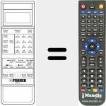 Replacement remote control for 6131135932