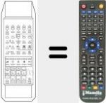 Replacement remote control for DIGIT 2000 TLV-PIP
