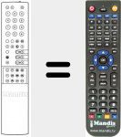 Replacement remote control for FB 100