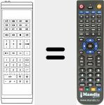 Replacement remote control for 5652 13 01