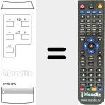 Replacement remote control for RC IV 5 FUNK