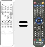 Replacement remote control for S 213100