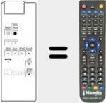 Replacement remote control for DIGITAL CONTROL STER