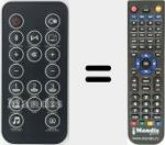 Replacement remote control for BoostTV-2