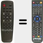 Replacement remote control for REMCON921