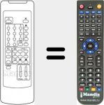 Replacement remote control for RC351