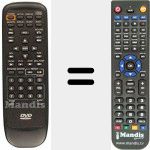 Replacement remote control for REMCON415