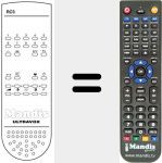 Replacement remote control for RC3