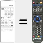Replacement remote control for RC688