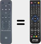 Replacement remote control for BAR 3.1