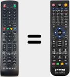 Replacement remote control for 472628