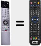 Replacement remote control for 89950A00