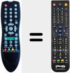 Replacement remote control for REMCON298