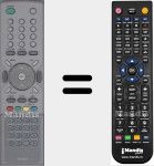 Replacement remote control for 510-361A
