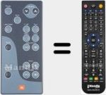 Replacement remote control for Simply Cinema (ESC333)