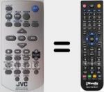 Replacement remote control for RM-SUXVJ3-WJ
