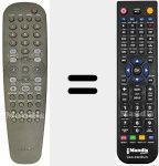 Replacement remote control for REMCON462
