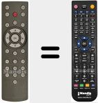 Replacement remote control for REMCON1298