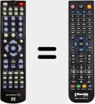 Replacement remote control for LECSOUND001
