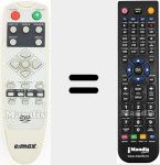 Replacement remote control for EMAX002