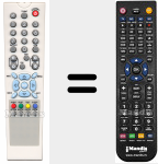 Replacement remote control for REMCON1002