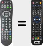 Replacement remote control for Movie Cube (R-700)