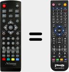 Replacement remote control for REMCON099