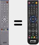 Replacement remote control for GIGASET (M340T)