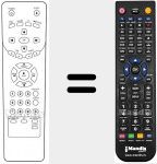 Replacement remote control for REMCON1345