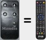 Replacement remote control for Fireplace2