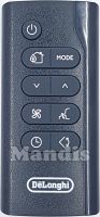Original remote control DELONGHI 5515110861