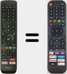 Universal remote control Universal TV Hisense