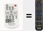 Replacement remote control for D848532