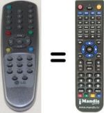 Replacement remote control LG KCE20J3RX