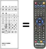 Replacement remote control TP 660