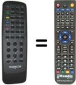 Replacement remote control Telefunken 7331