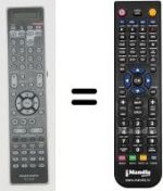 Replacement remote control Marantz RC019SR